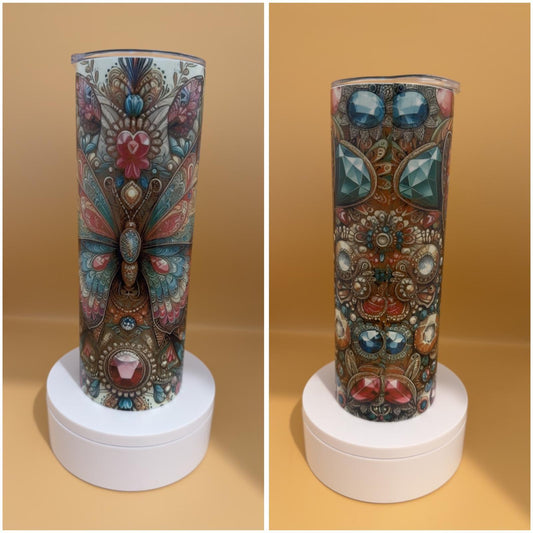Gem Butterfly Tumbler