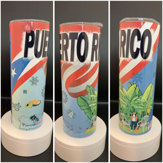 Puerto Rico Tumbler