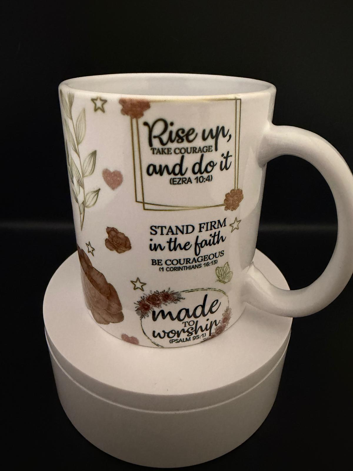 With God all things are possible Mug