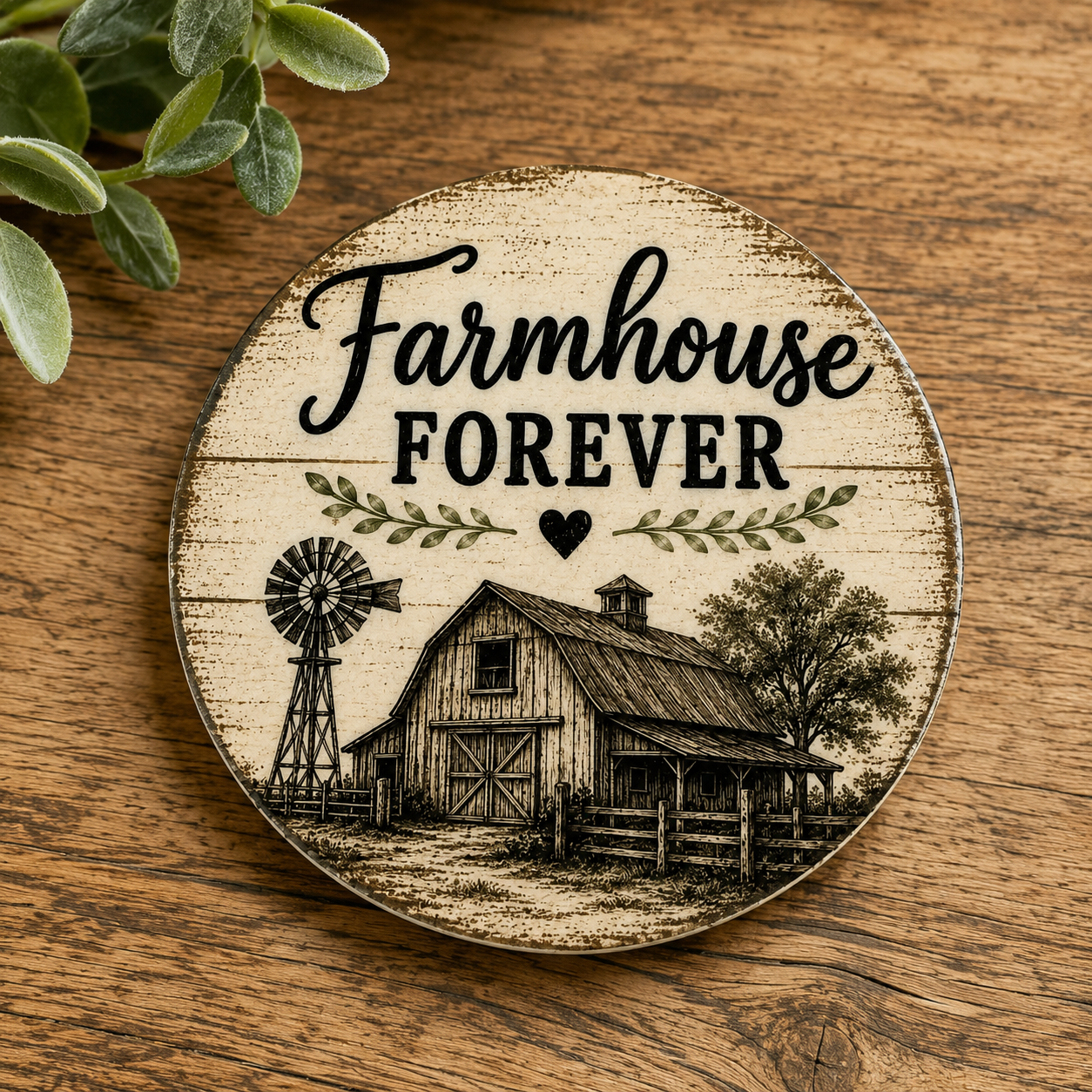 Rustic Vintage Coasters