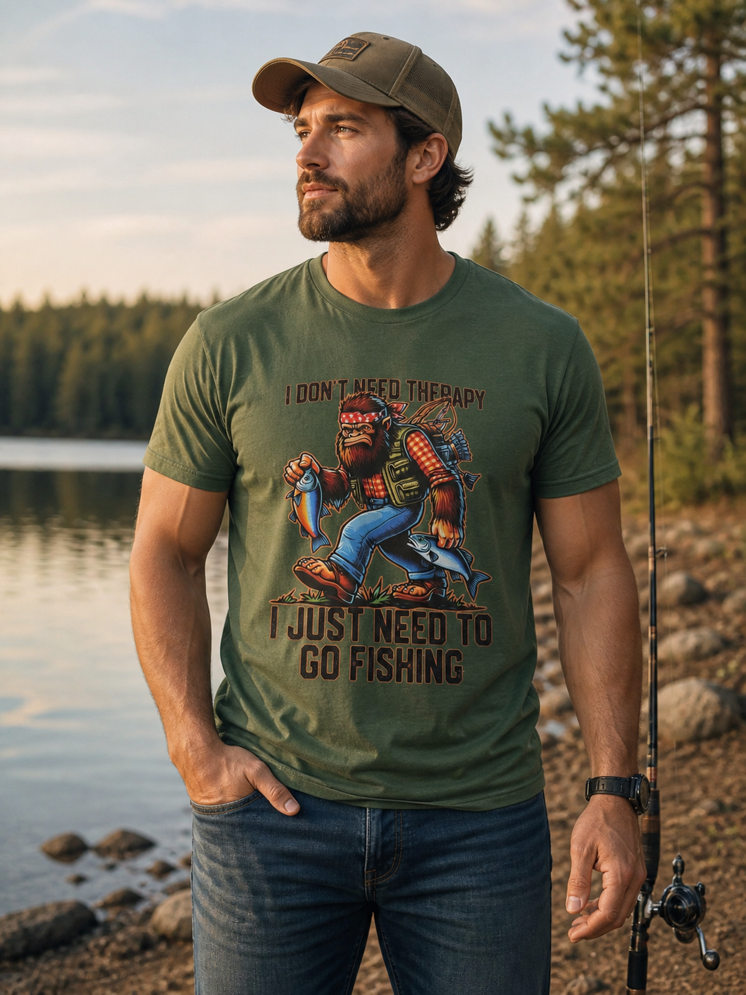 I don’t need therapy I just need to go fishing