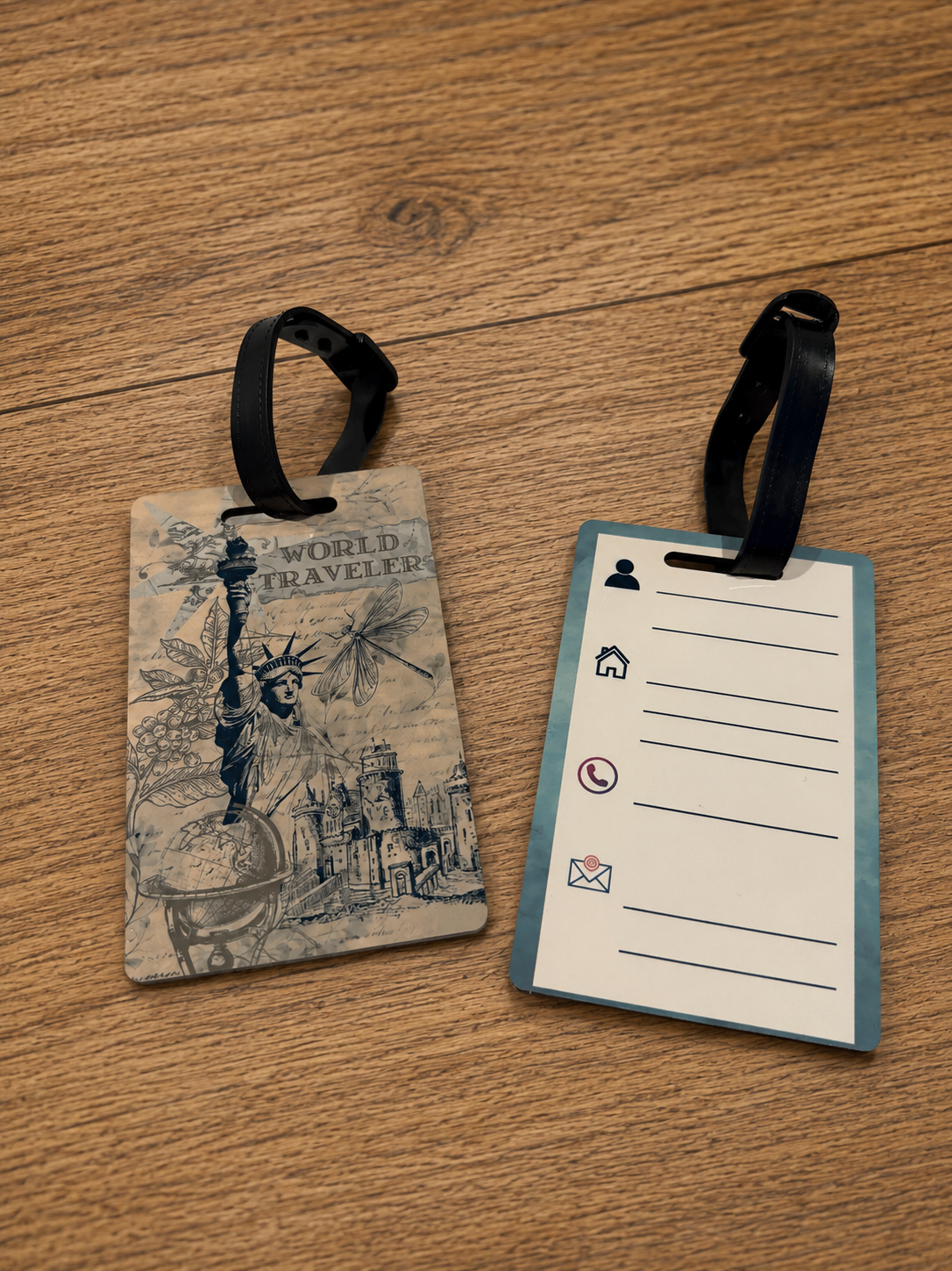 World Traveler Luggage Tag