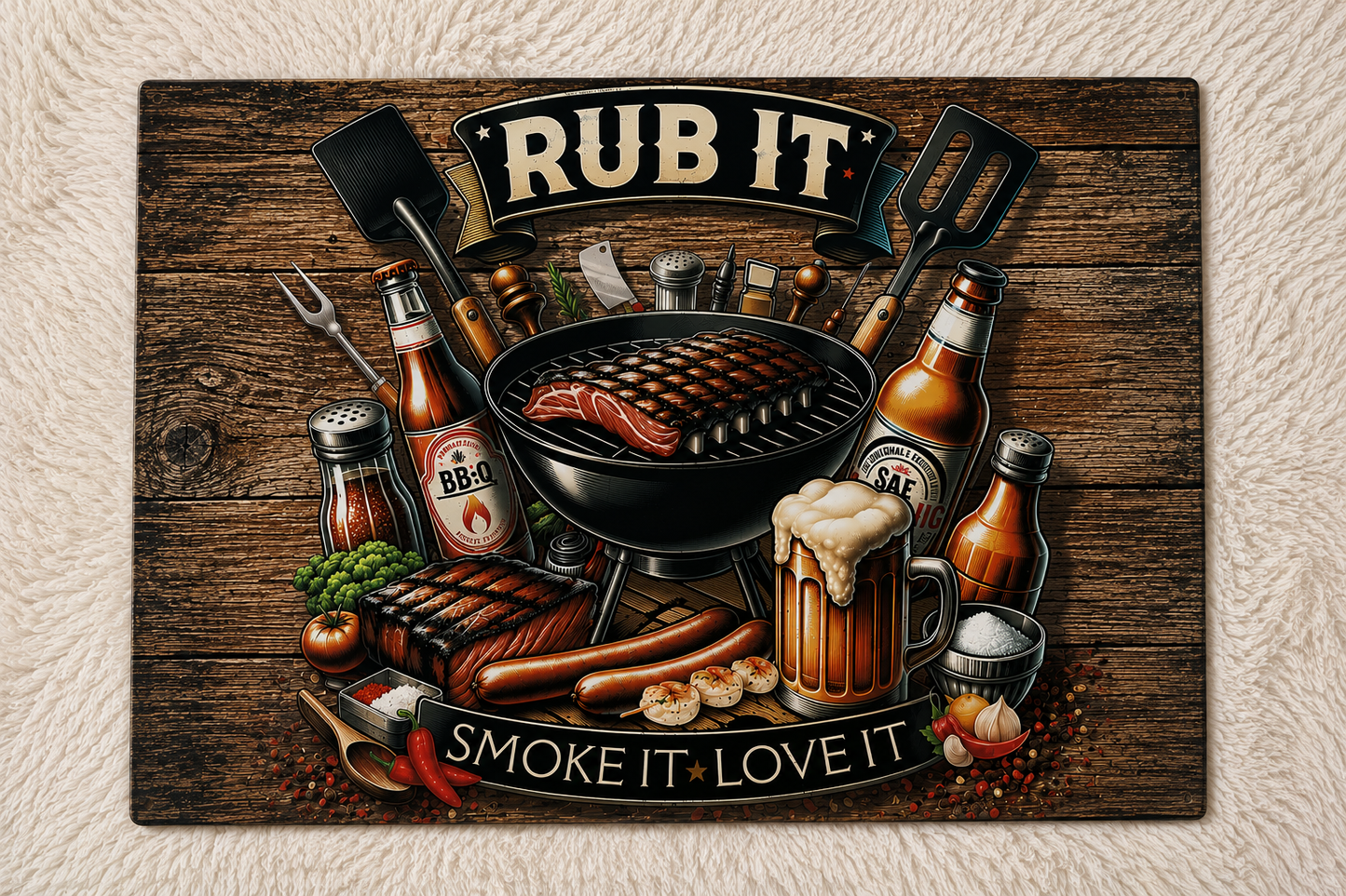 Rub It Cutting Board